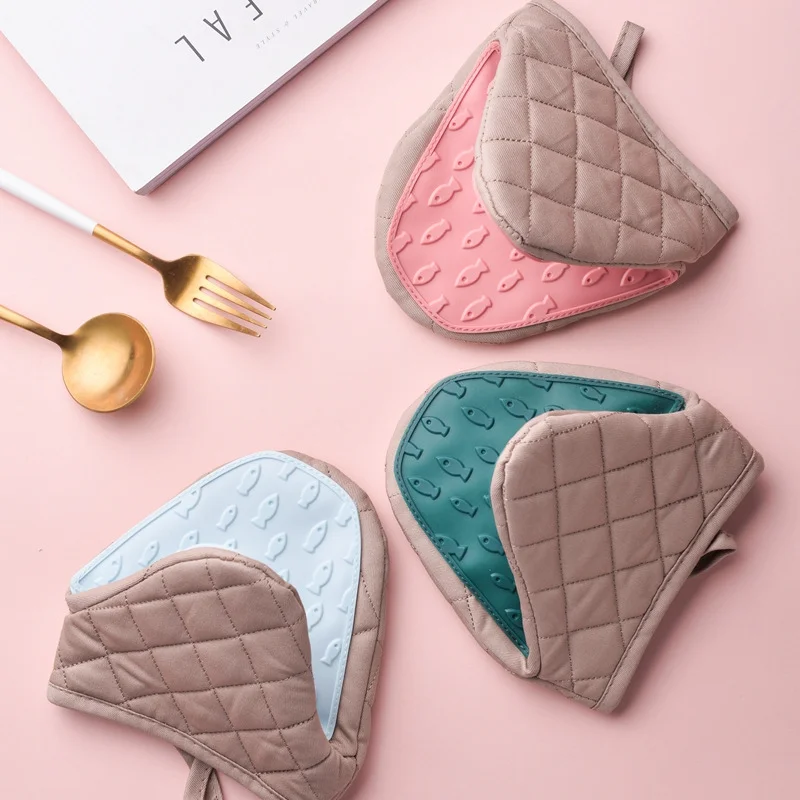 Oven Mitt Silicone - 1 szt. Kuchenne rękawice kuchenne zapobiegające
