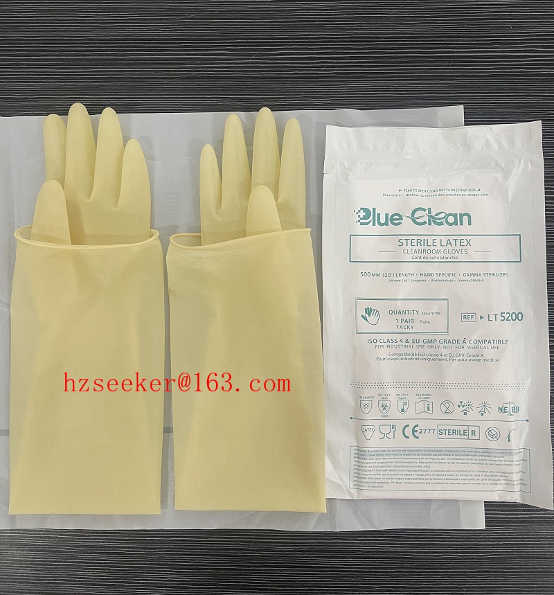 Rubber Glove Cleaning - Rękawice lateksowe Blue Clean LT5200 (1
