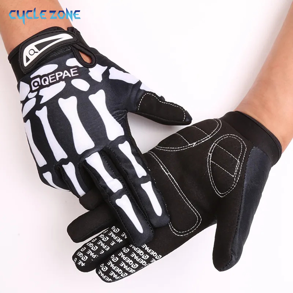 Gardening Glove Waterproof - Rękawiczki z pełnymi palcami Nadruk szkieletu