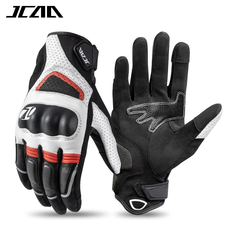 Letnie skórzane rękawice motoc – Motorcycle Glove Knuckle recenzja i cena