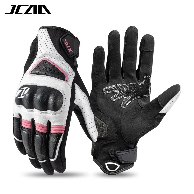 Letnie skórzane rękawice motoc – Motorcycle Glove Knuckle recenzja i cena