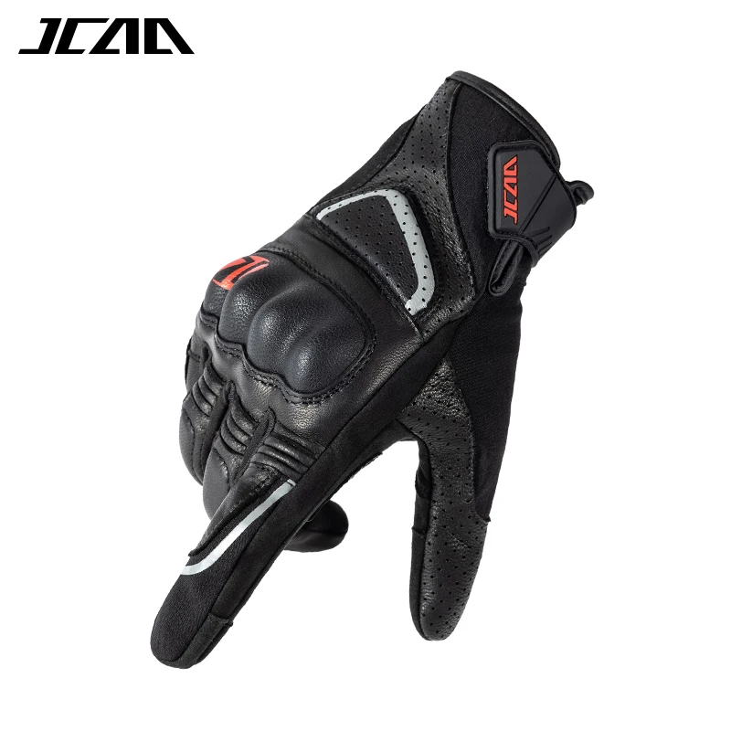 Letnie skórzane rękawice motoc – Motorcycle Glove Knuckle recenzja i cena