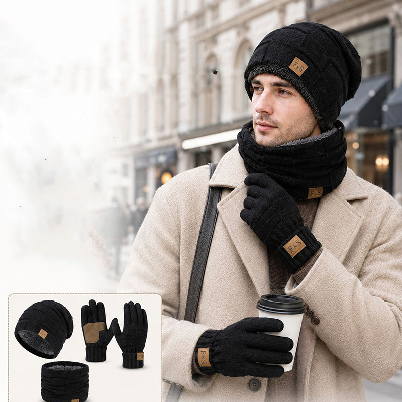 Zimowy ciepły zestaw czapki, s – Wool Glove Lined recenzja i cena