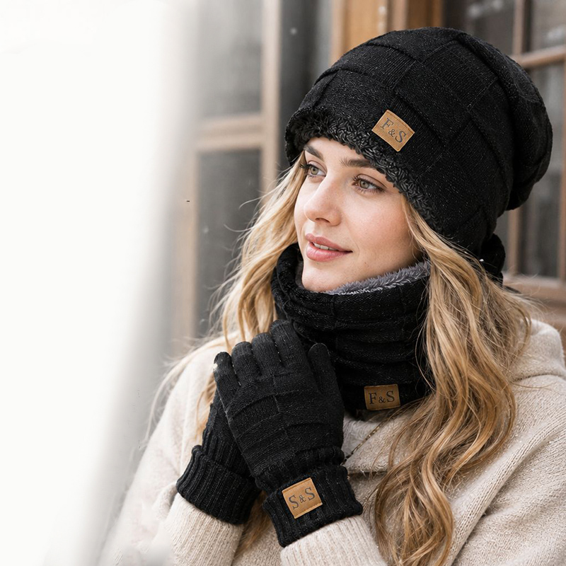 Zimowy ciepły zestaw czapki, s – Wool Glove Lined recenzja i cena