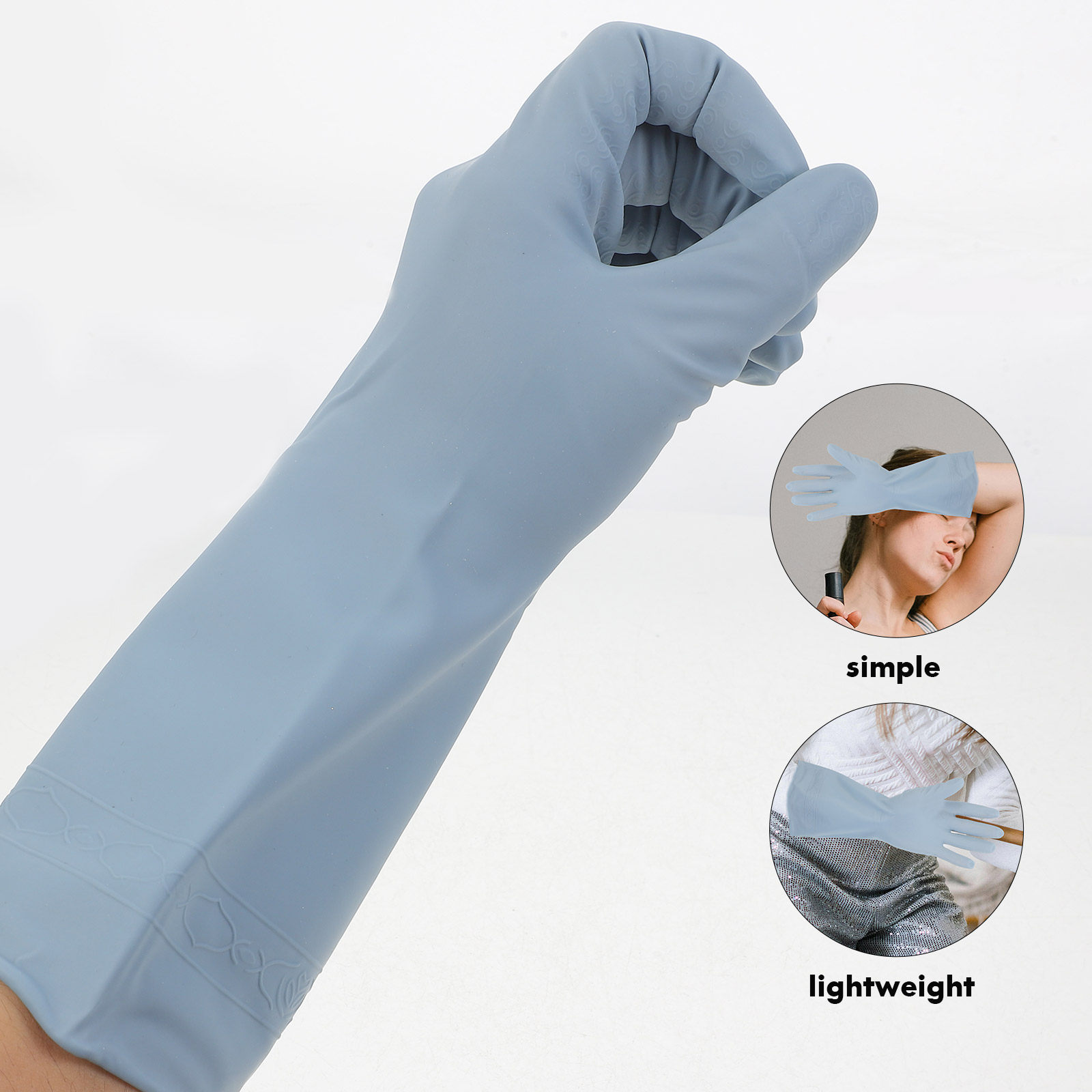 3 pary wodoodpornych gumowych  – Dish Glove Rubber recenzja i cena