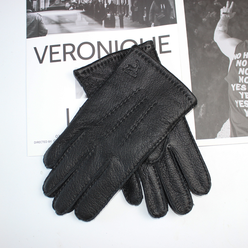 Wysokiej jakości męskie rękawi – Leather Driving Glove recenzja i cena