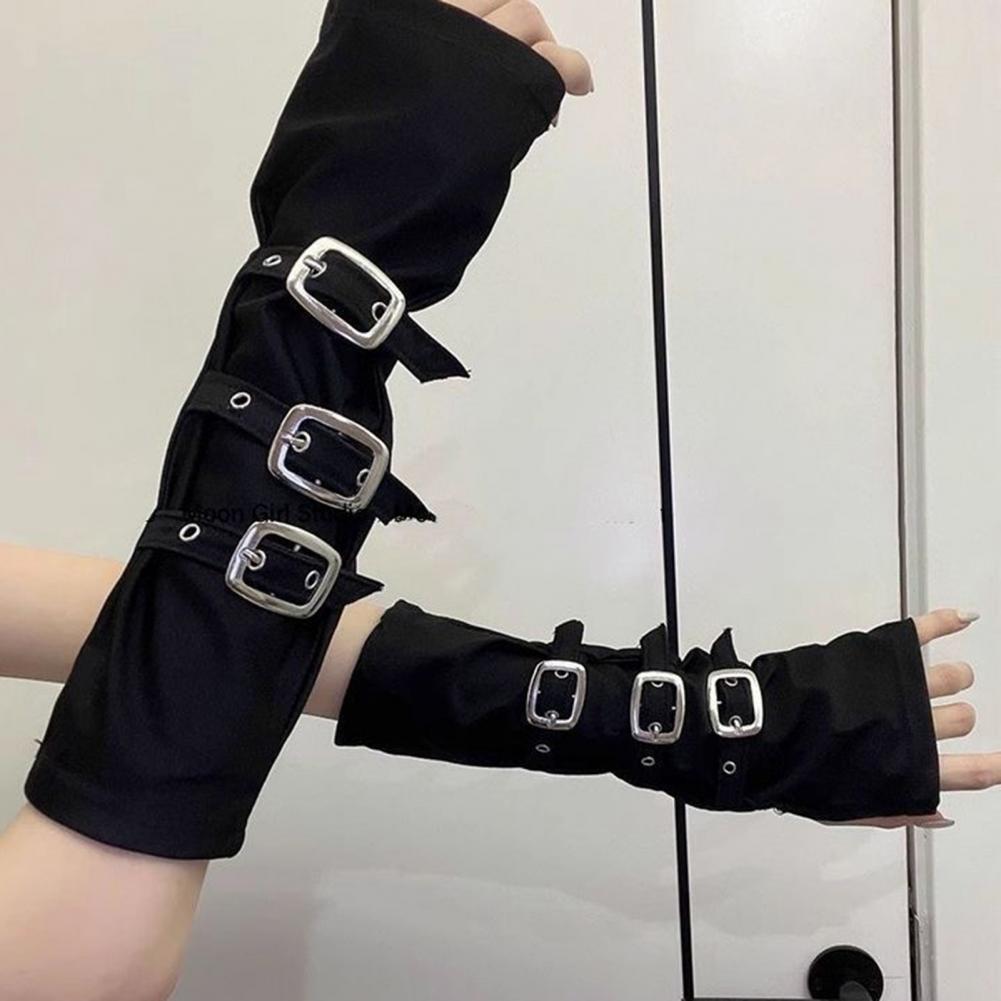 Gotyckie ocieplacze na ręce, r – Fingerless Glove Knit recenzja i cena