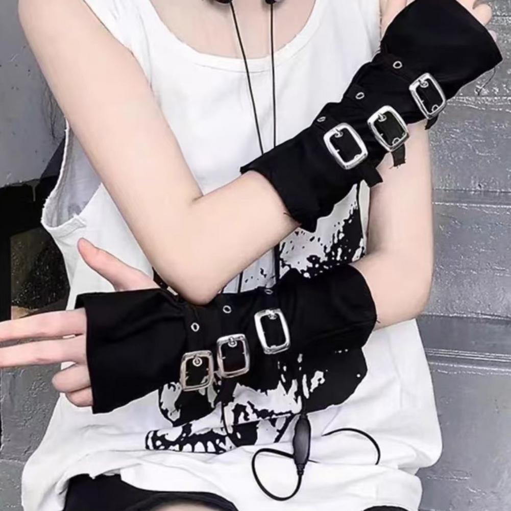 Gotyckie ocieplacze na ręce, r – Fingerless Glove Knit recenzja i cena
