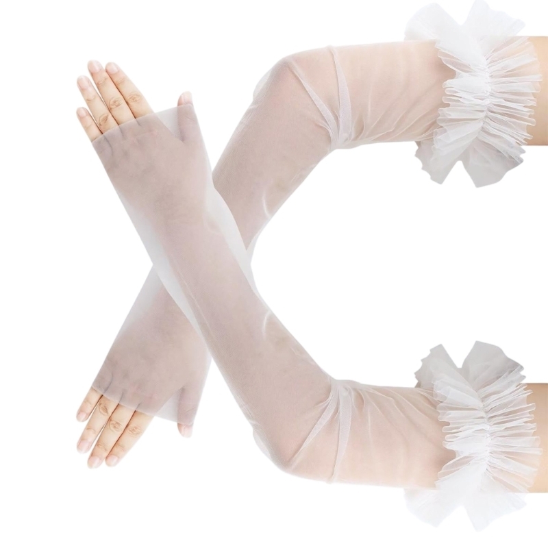 Eleganckie ślubne przezroczyst – Fingerless Glove Knit recenzja i cena