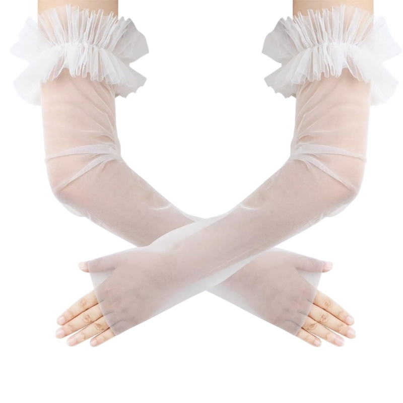 Eleganckie ślubne przezroczyst – Fingerless Glove Knit recenzja i cena
