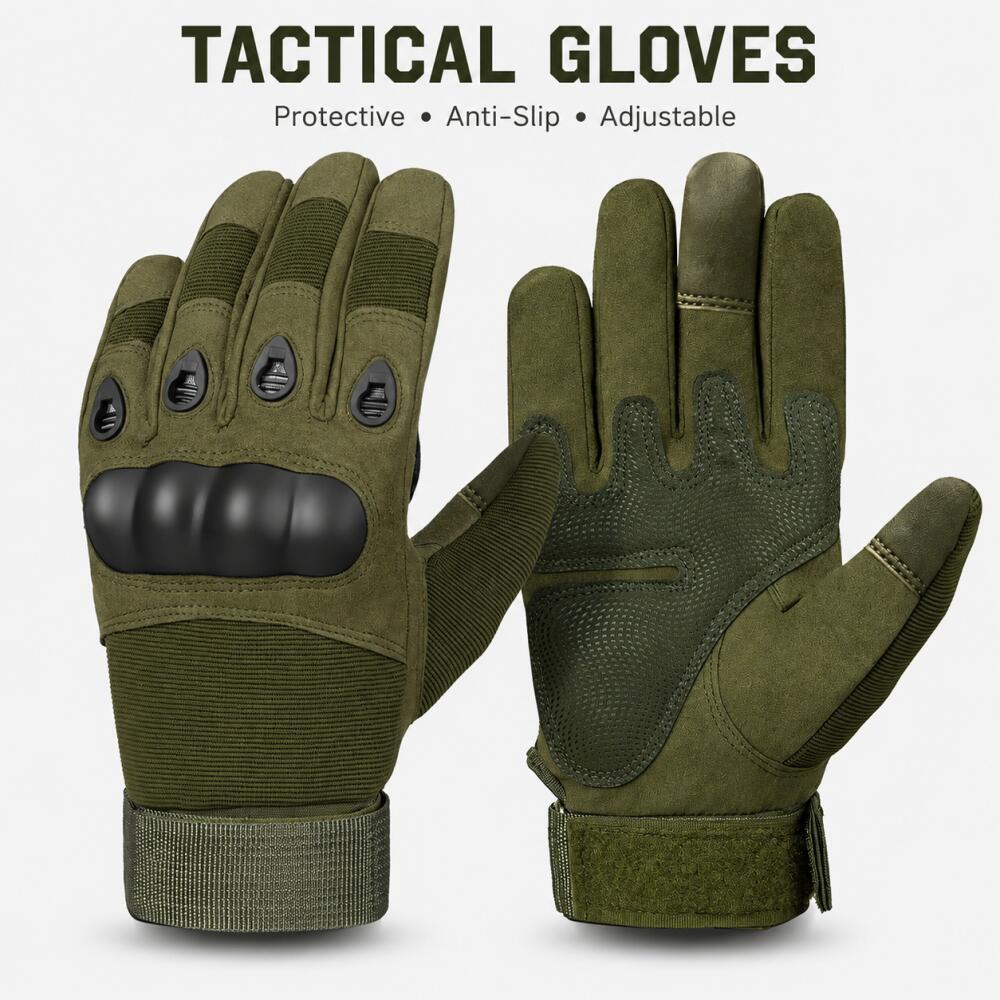 Rękawice taktyczne zakrywające – Motorcycle Glove Knuckle recenzja i cena